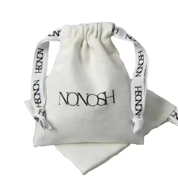Customizable Recyclable Cotton Drawstring Bag