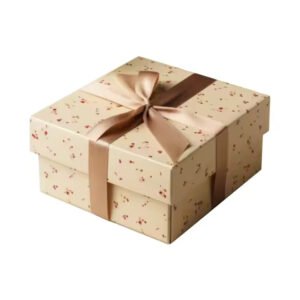 Holiday gift paper box
