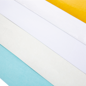 Colored white kraft paper