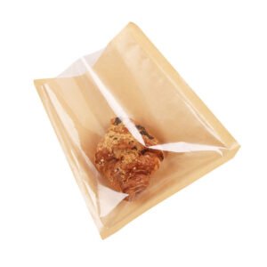 Disposable oil-resistant food bread baking bag