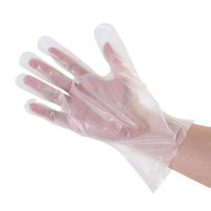 Disposable waterproof household compostable gloves