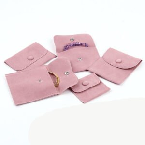 Suede Jewelry Pouch