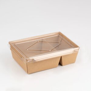 Divided Paper Bowl