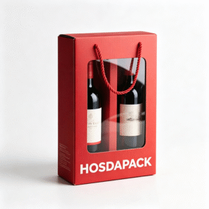 Window Carry Wine Gift Box