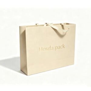 knitted paper handle bags
