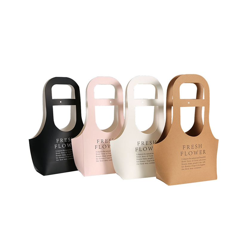 Flower Handheld Paper Basket Packaging - Image 5
